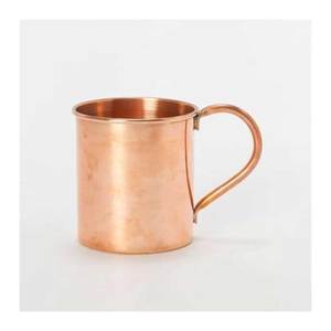 Premium Quality Moscow Mule Copper <b>Mug</b> with Brass Handle Hammered Metal Cocktail Serveware for Bar & Party Sale! - Product Image 3