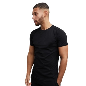 Camiseta de 100% algodón lavada con ácido personalizada para hombre, camiseta lisa en blanco con impresión y bordado personalizados - Product Image 2