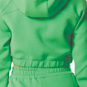 Sudadera con Capucha Corta para Mujer, Estilo Urbano, Asequible, Último Diseño Hermoso, Fabricación en Fábrica al por Mayor, Logotipo Personalizado - Product Image 2