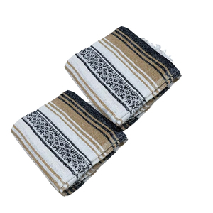 Manta mexicana de punto a mano de calidad superior, gran peso pesado - Product Image 4