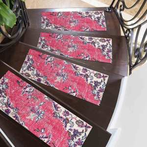 พรมลายพิมพ์ลายชนเผ่า ดีไซน์คิลิมทันสมัยสำหรับตกแต่งบ้าน พรมปูพื้น - Product Image 1