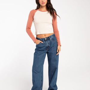 2025 chemises d'été à manches longues pour femmes de qualité supérieure le plus élégant haut Hip Hop conception OEM écologique entretenu - Product Image 6