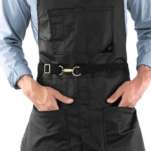 Tablier de salon, cape de coiffure, résistant à l'eau, professionnel, barbier, coiffeur, réglable, imperméable, matériau à mémoire de forme, tablier de travail - Product Image 4