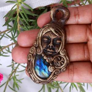 Collar hecho con arcilla polimérica - Product Image 4