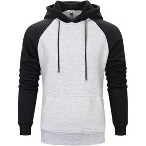 เสื้อฮู้ดสวมหัวโอเวอร์ไซส์สำหรับผู้ชายเสื้อสเวตเตอร์ผ้าฝ้าย OEM เสื้อมีฮู้ดเสื้อแนวสตรีทโลโก้ออกแบบได้ตามต้องการ - Product Image 4