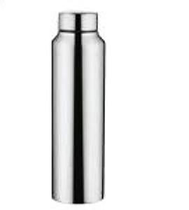 Bouteille d'eau en acier inoxydable classique 1ltr plain ss cap. Cette bouteille d'eau en acier inoxydable est très utile pour nous - Product Image 1