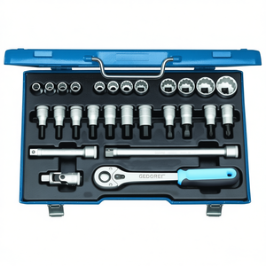 Juego de Llaves de Tubo Gedore de 1/2'' con Perfil UD Métrico, Juego de Herramientas de 27 Piezas - Product Image 2