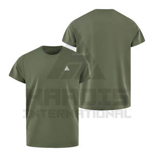 Camiseta para hombre, Camiseta lisa de manga corta para hombre, ropa de calle para hombre, Camiseta cómoda - Product Image 6