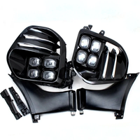 2 pièces Feux antibrouillard pour Kia Sportage KX5 2016 2017 2018 Phares LED avant Pare-chocs DRL Éclairage de brouillard étanche Accessoires auto