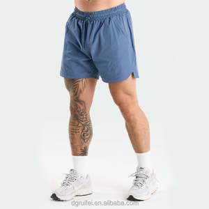 Imprimé personnalisé blanc ultra léger et évacuation de l'humidité gymnwear nylon polyester course athlétique entraînement hommes shorts - Product Image 2