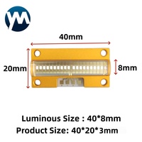 Lampe UV de polymérisation 60W COB 365nm 385nm 395nm, luminaire UV pour colle UV, encre, peinture, imprimante jet d'encre numérique, encre d'imprimante UV