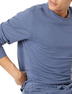 เสื้อฮู้ดผ้าฟลีซสำหรับผู้ชายเสื้อสเวตเชิ้ตแบบสวมหัวผ้าคอตตอน100% พร้อมโลโก้ปัก - Product Image 4