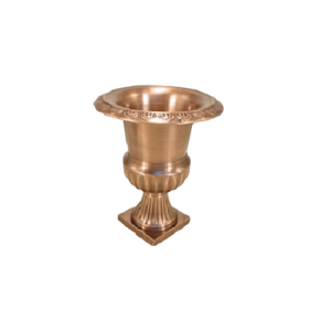 Maceta de urnas de jardín de Metal con acabado rústico con Pedestal para jardín al aire libre decorativo nuevo diseño maceta de plantas de Metal - Product Image 2