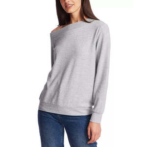 Maglione Vintage da Donna con Dettagli in Cristallo, Spalle Scoperte, Traspirante, Lavorato a Maglia, Stampa Asimmetrica, Stile Casual per Autunno Inverno, Sexy - Product Image 6