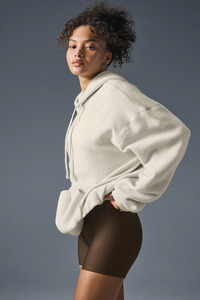 Sudadera con Capucha Personalizada de Alta Calidad, Unisex, Gruesa, para Invierno, con Diseño en Relieve, de Algodón/Fibra de Bambú, Estilo Urbano Asimétrico - Product Image 4