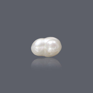 Perles de Basra 6,19 carats, perles d'eau douce naturelles de couleur blanche rose, baroques, en vrac, pour la fabrication de bijoux - Product Image 2