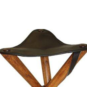 เก้าอี้ไม้หนังพับได้สำหรับตั้งแคมปหนังขาตั้งกล้องแบบปรับได้เก้าอี้ไม้สำหรับกลางแจ้งทำจากหนัง - Product Image 6