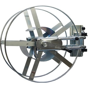 ALBA <b>Wall</b>-<b>mounted</b> Steel Garden <b>Hose</b> Reel Status III with 26.44 mm G 3/4 Connection Thread - Product Image 1