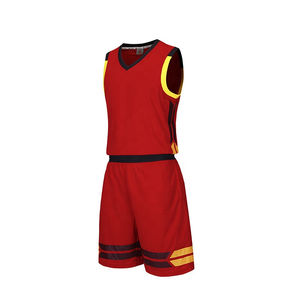Uniforme de basket-ball pour hommes haut de gamme qualité tissu doux Logo personnalisé poids léger grande taille imprimé techniques - Product Image 3