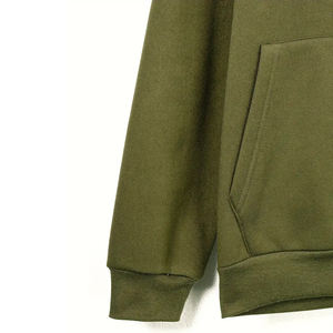 Sudadera con capucha de hombre con logotipo personalizado de manga larga de felpa gruesa a la moda informal 2025/Sudadera con capucha de bloque de Color para hombre de alta calidad en blanco al por mayor - Product Image 4