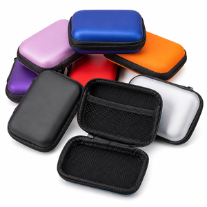 Étui rigide pour disque dur Haoyue Luggage EVA, sac de rangement portable pour écouteurs et câbles de données - Product Image 1