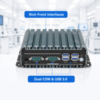 Mini PC industriel robuste pour l'acquisition de données, ordinateur embarqué pour la collecte de données de capteurs industriels