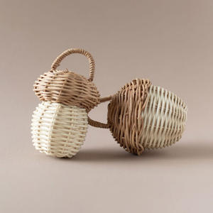 Hochets de dentition naturels en forme de champignon en rotin fait à la main en gros du Vietnam - Product Image 6