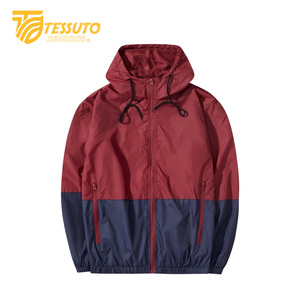 Venta al por mayor de alta calidad ligero de los hombres cortavientos chaqueta Softshell chaqueta transpirable deporte al aire libre cortavientos chaquetas de montaña - Product Image 2