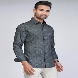 Camisa de manga larga a cuadros de negocios informal de marca de lujo para hombre vestido slik Bur Berry hombres camisa de alta calidad - Product Image 2