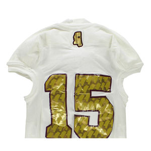 อาดิดาสเสื้อทีมบุรุษ Shockweb mississi State JERSEY สีขาว L, สี: สีขาว/สีเบอร์กันดี100% แท้ - Product Image 3