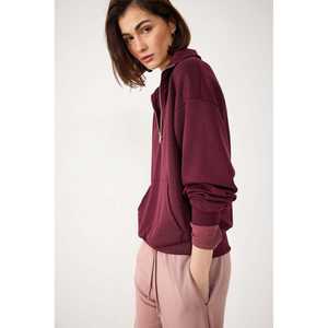 Sweat-shirt en modal à demi-zip - Product Image 2