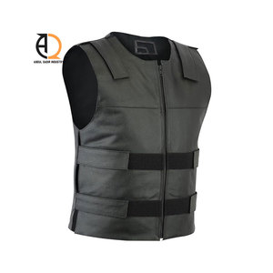 Chaleco de Cuero para Motociclista de Último Diseño, Nuevo Estilo, Alta Calidad, con Logotipo Personalizado - Product Image 6