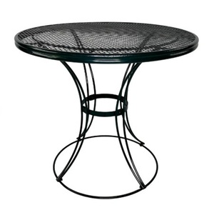 Mesas modernas de alambre de metal resistentes a la oxidación, acabado elegante, suministro a granel, disponible a precio mayorista para compradores comerciales - Product Image 1