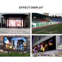 Pantalla LED para Exteriores de Aluminio Fundido a Presión TOPvision, Resistente al Agua IP65, Pantalla LED de Pared Duradera para Publicidad Comercial