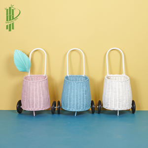 Panier à jouets pour bébé avec poignées et roues, choix populaire - Product Image 3