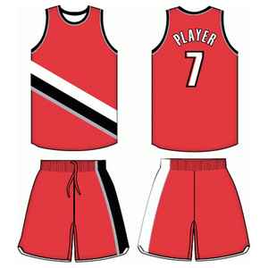 Maillots de basket-ball pour hommes personnalisés maillot de retour professionnel chemise de basket-ball respirante à séchage rapide grande taille disponible - Product Image 1