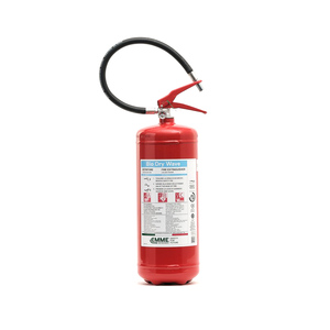 Extincteur à poudre sèche bio de haute qualité 6 kg, certifié EPD, cylindre en aluminium régénéré, EMME ANTINCENDIO, fabriqué en Italie - Product Image 3