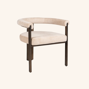 Chaise de salle à manger Argo Style moderne de ferme contemporaine Cadre en bois clair pour la maison, le bureau, le salon et le restaurant - Product Image 1