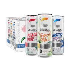 Paquete variado oficial de sabores surtidos CELSIUS asequible, bebidas energéticas esenciales funcionales - Product Image 3