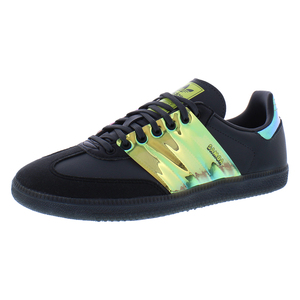 Adidas สำหรับ samba OG รองเท้าเดินผู้ชายสีเทาสีรุ้ง/สีดำ | ของแท้100% - Product Image 1