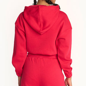 Sweat à capuche pour femme en coton 100% de haute qualité, nouvelle arrivée, manches longues, décontracté, streetwear, tendance - Product Image 2