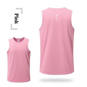 Camiseta sin mangas de talla grande personalizada para hombre, chaleco informal transpirable de secado rápido para fitness al aire libre y entrenamiento de correr, diseño personalizable para hombre - Product Image 6