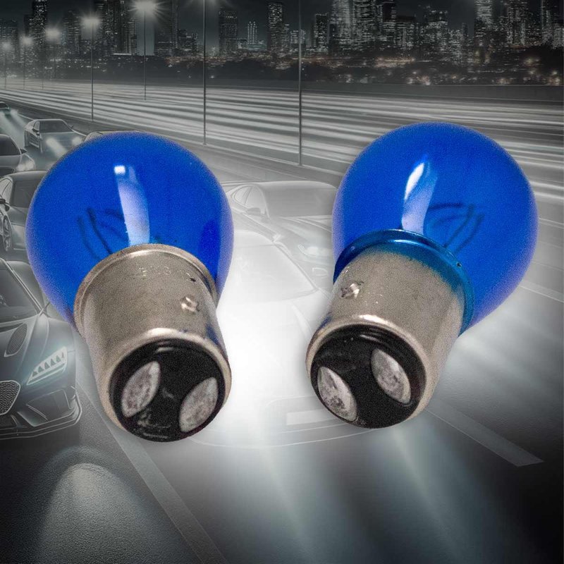 Галогенная лампа P21/5W BAY15D 12V 21/5W, белый свет 4200K, без ошибок, стоп-сигнал для автомобилей и мотоциклов/фонарей и ламп