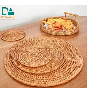 Moderno diseño tradicional muebles de interior para el hogar comedor superior nuevo Vietnam mimbre mantel de bambú para sala de estar - Product Image 1