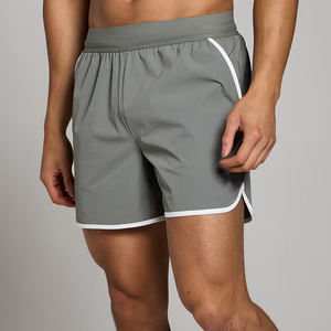 Custom High Quality Sports Wear Men Plain Grey <b>Jogger</b> <b>Short</b> Pants Custom Fitness Running Workout Sweat <b>Shorts</b> - Product Image 1