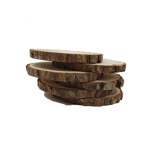 Ensemble de dessous-de-verre en bois élégant avec une texture rustique élégante offrant une protection quotidienne fiable pour la maison - Product Image 6