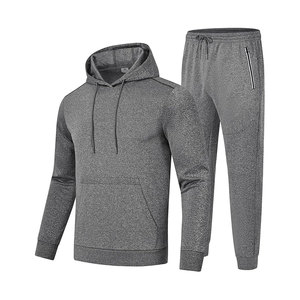 Men's Casual <b>Tracksuit</b> Sports Clothing Hoodie Full Zip Jogging Bottoms Sweatshirt Athletic Sweatsuits - Product Image 5