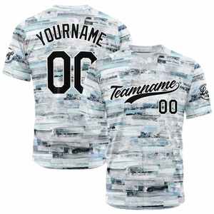 Camiseta de béisbol para unisex, ropa de softbol de béisbol con sublimación completa y logotipo y diseño personalizados, camisetas de béisbol transpirables - Product Image 3