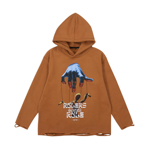 เสื้อกันหนาวมีฮู้ดสำหรับผู้ชายเสื้อมีฮู้ดสำหรับ100% สไตล์ฮิปฮอปสำหรับฤดูหนาวโลโก้ออกแบบได้ตามต้องการ - Product Image 1