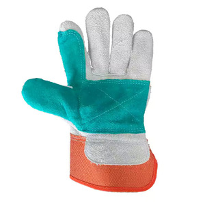 Guantes de trabajo de desgaste industrial de construcción Guantes de trabajo de cuero de buena calidad Guantes DE TRABAJO DE SEGURIDAD DE Venta caliente - Product Image 5